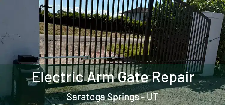 Electric Arm Gate Repair Saratoga Springs - UT