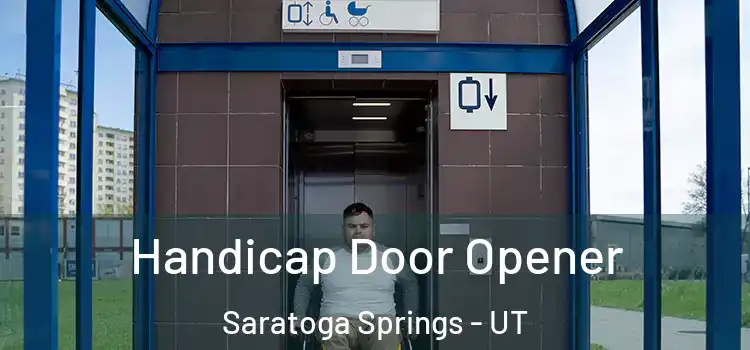 Handicap Door Opener Saratoga Springs - UT