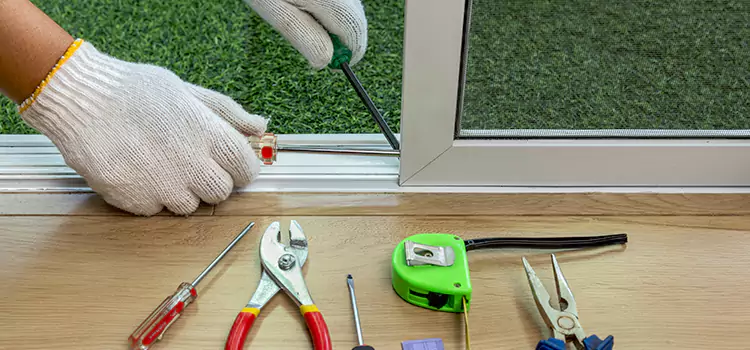 Sliding Door Track Replacement in Saratoga Springs, UT