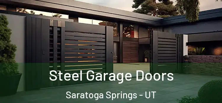 Steel Garage Doors Saratoga Springs - UT